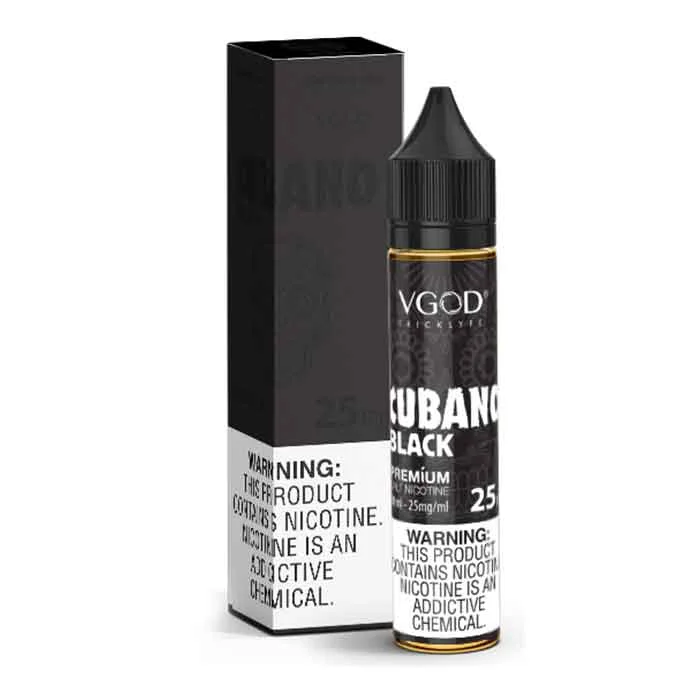 VGOD Salt – Cubano Black