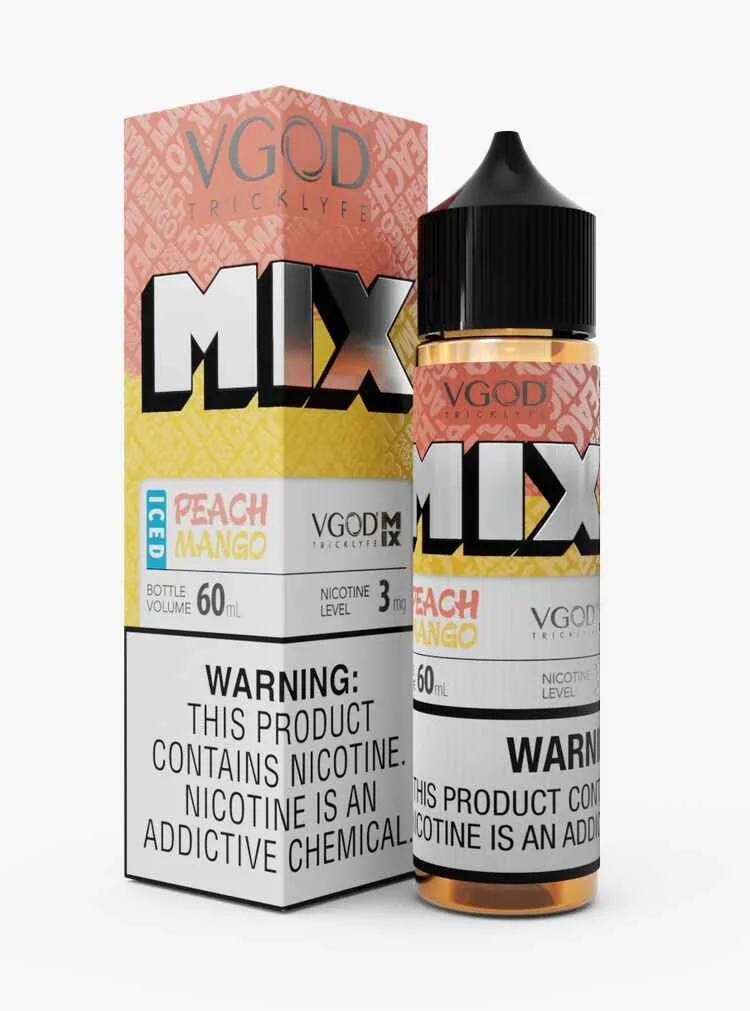 Vgod Salt- Iced Peach Mango