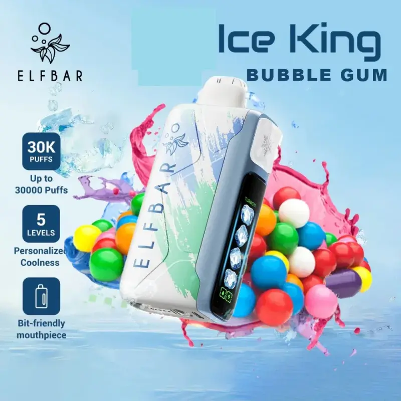 Elf bar ice king Bubblegum