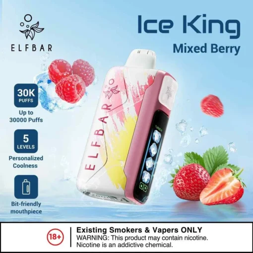 Elf Bar Ice King – Mixed Berries – 30K