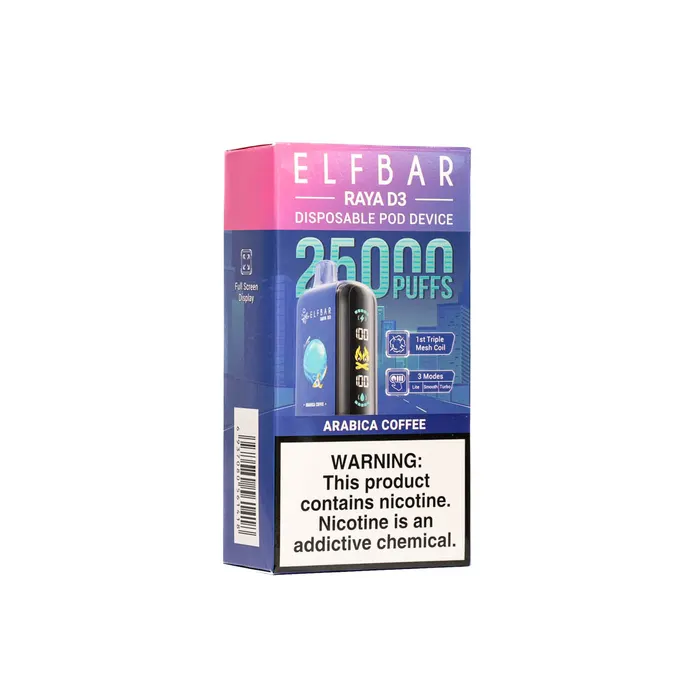 Elf Bar Raya D3 Arabica Coffee – 25K Puff
