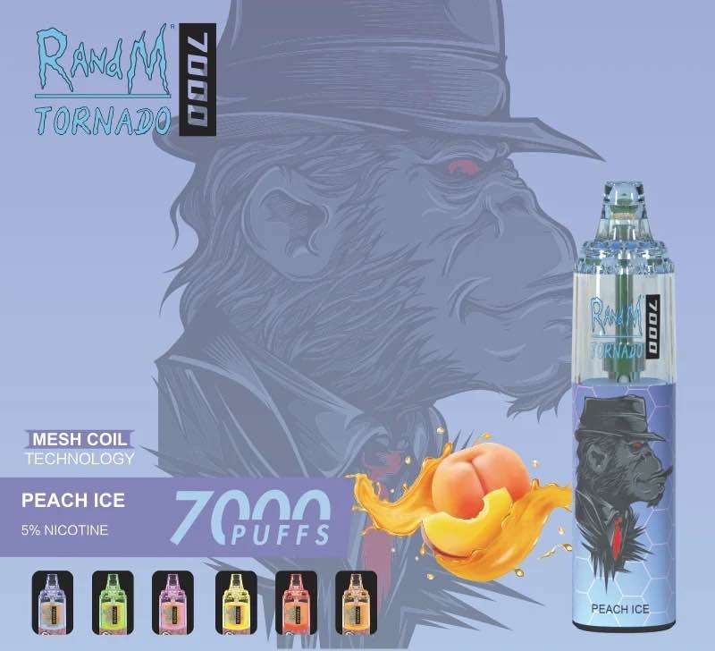 Peach ice RANDM TORNADO