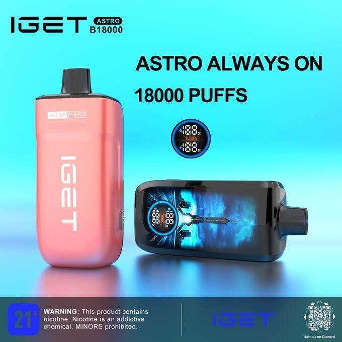 Iget Astro -Blackberry cherry pomegranate