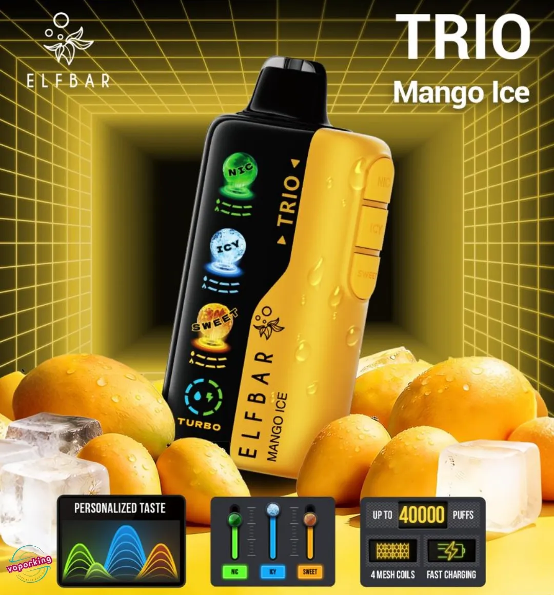 Elf Bar Trio – Mango Ice – 40