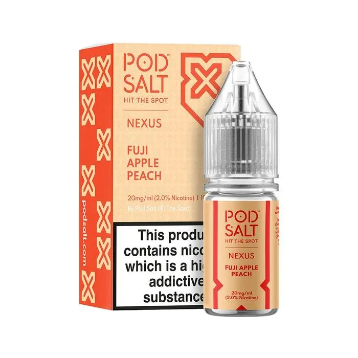 Fuji Apple Peach POD SALT NEXUS Fuji Apple Peach POD SALT NEXUS