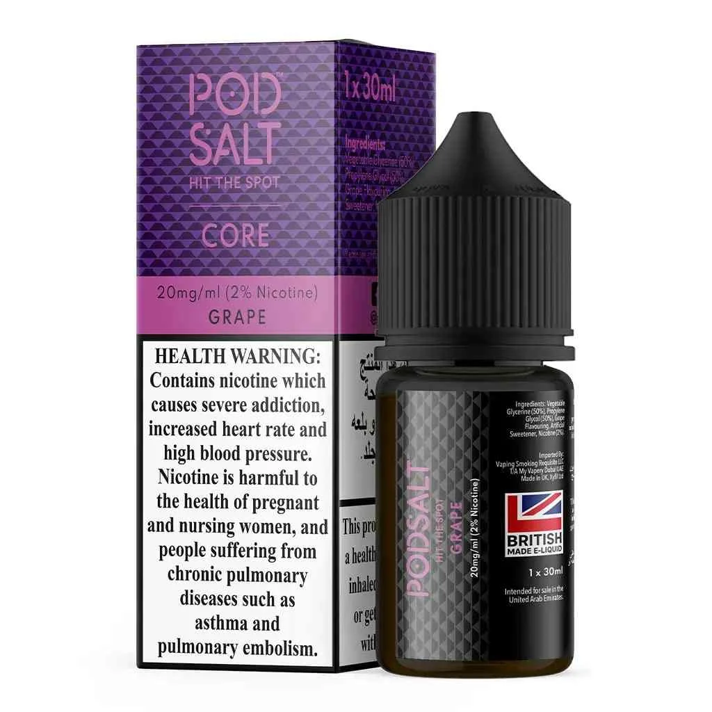 Grape POD SALT Nicotine Salt Grape POD SALT Nicotine Salt