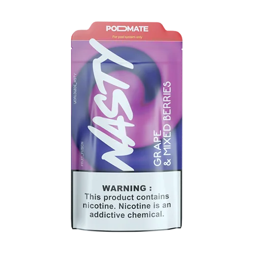 NASTY POD MATE GRAPE & MIXED BERRIES