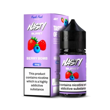 Nasty Burst Nic Salts Berry Bomb Nasty Burst Nic Salts Berry Bomb