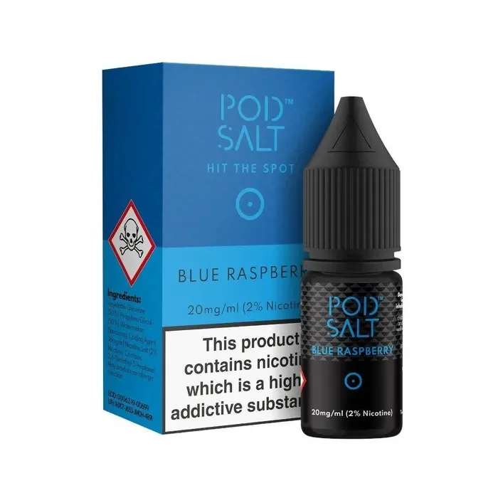 POD SALT BLUE RASPBERRY NICOTINE SALT POD SALT BLUE RASPBERRY NICOTINE SALT
