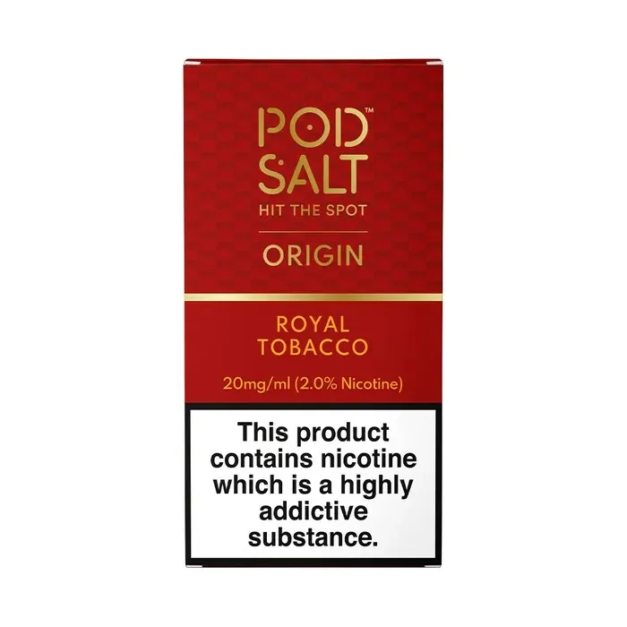 POD SALT Royal Tobacco Nicotine Salt 2 POD SALT Royal Tobacco Nicotine Salt 2