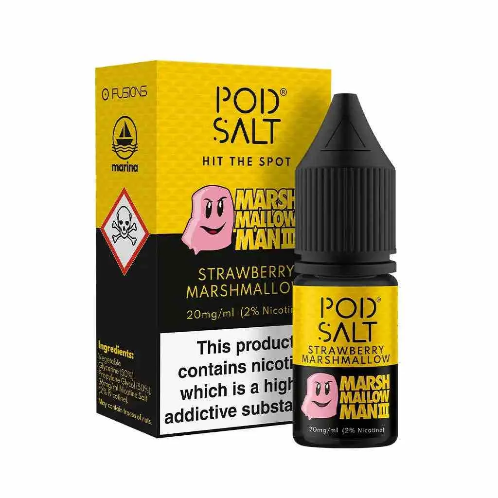 POD SALT Strawberry Marshmallow NICOTINE SALT
