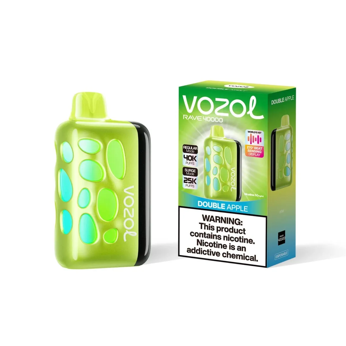 Double Apple – VOZOL Rave 40
