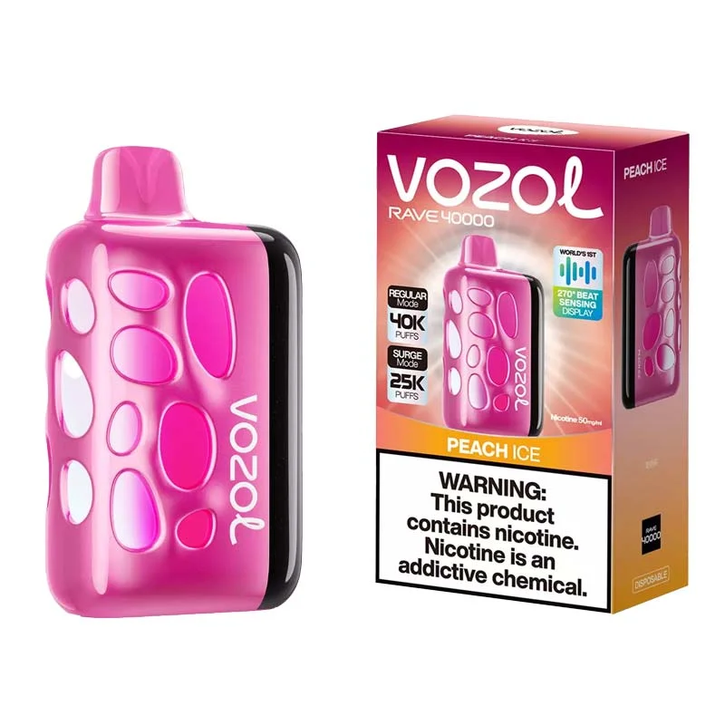 Peach Ice – VOZOL Rave 40