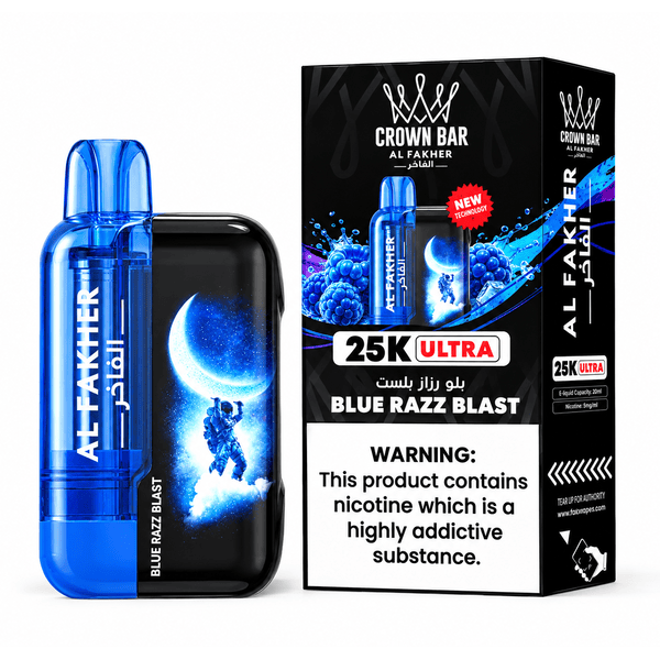 Blue Razz Blast – Al Fakher Crown Bar 25