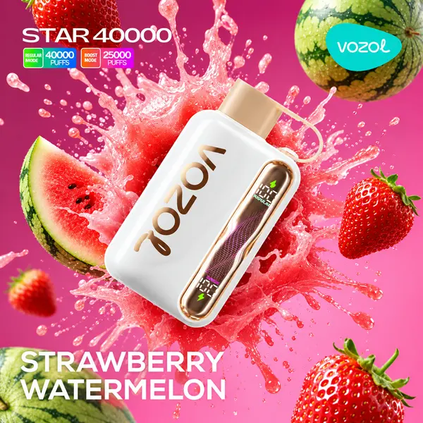VOZOL STAR Strawberry Watermelon – 40